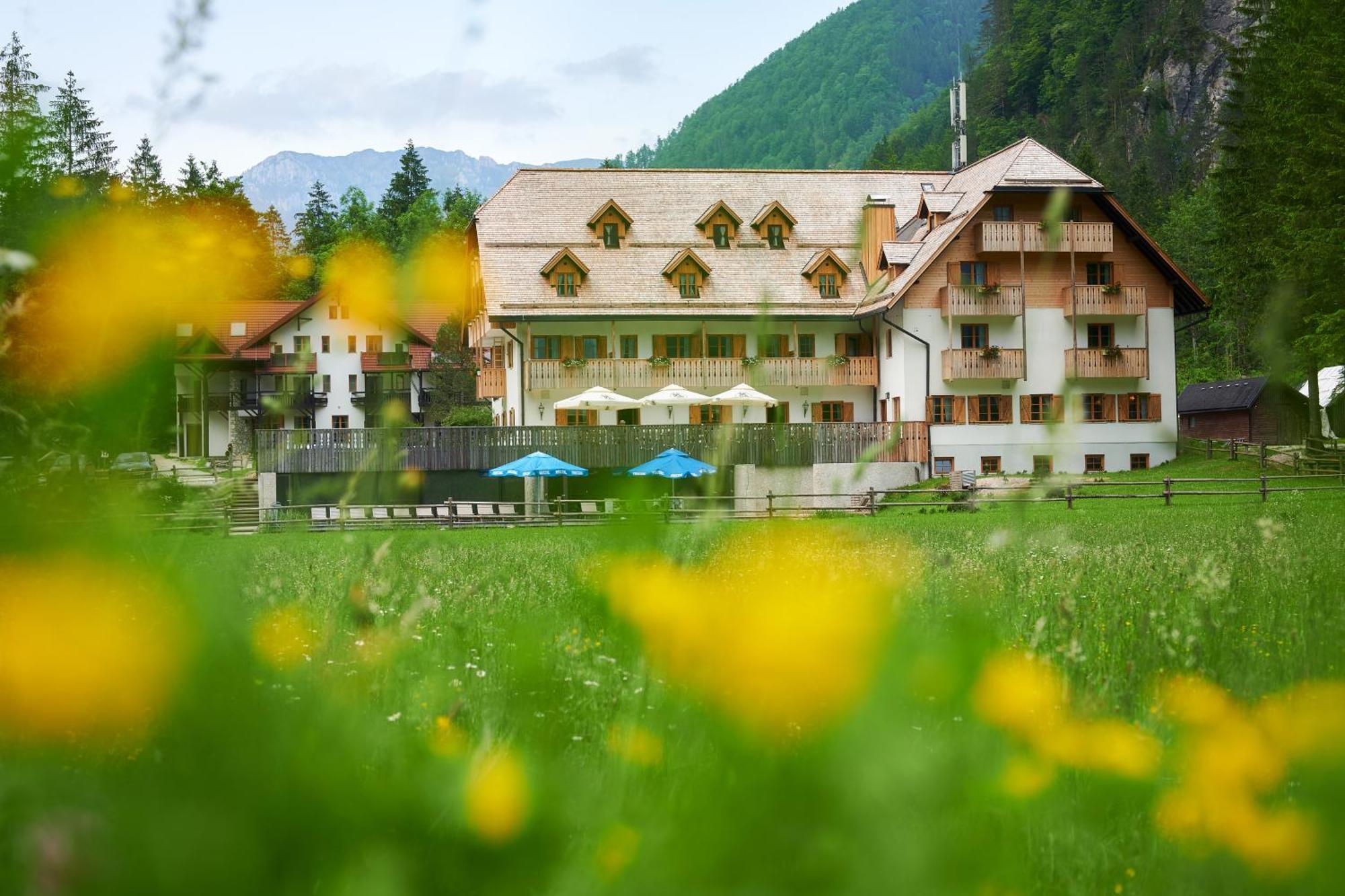 Hotel Plesnik Logarska Dolina Solcava Bagian luar foto